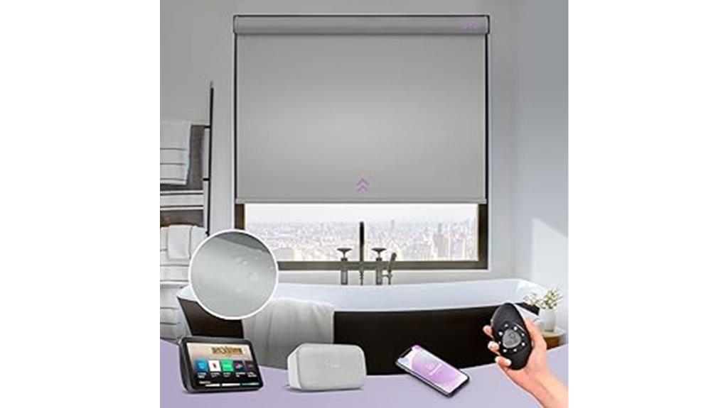 motorized blackout roller shades