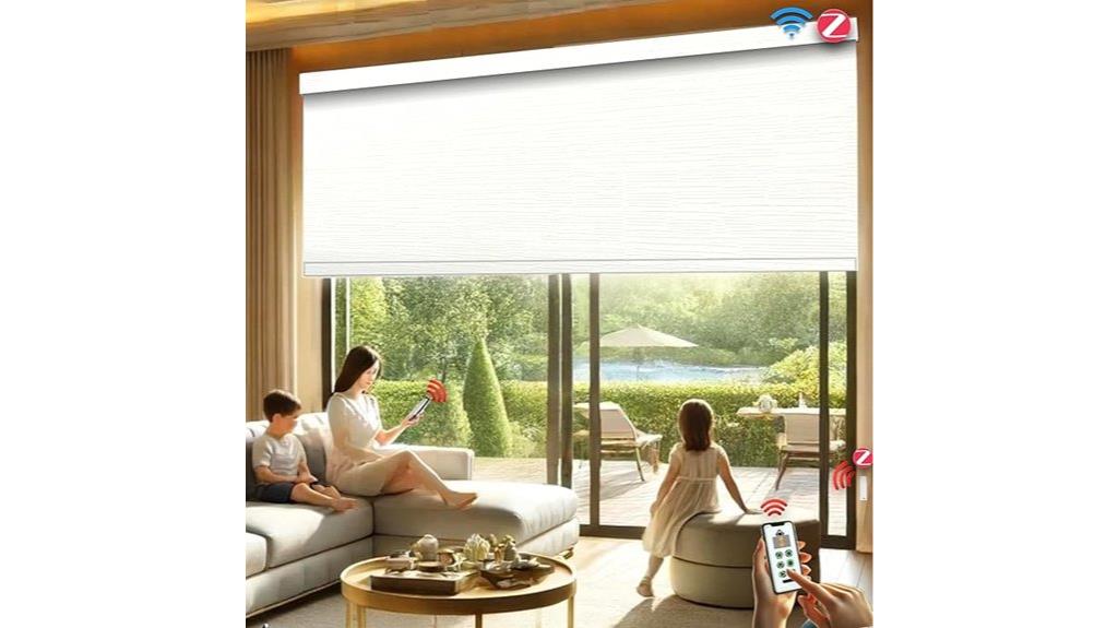 motorized custom roller blinds
