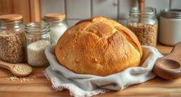 no knead shelf stable bread