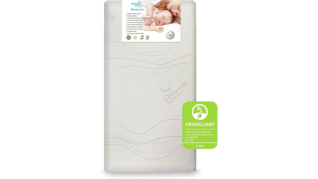 organic cotton toddler mattress