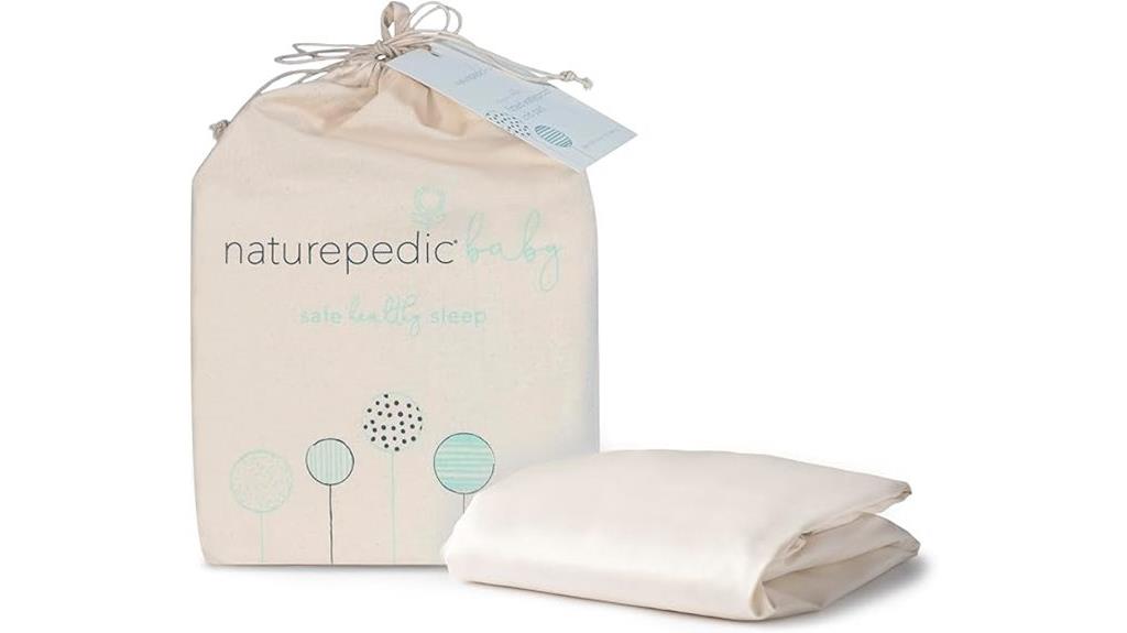 organic crib mattress sheet