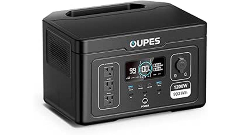oupes exodus 1200 power
