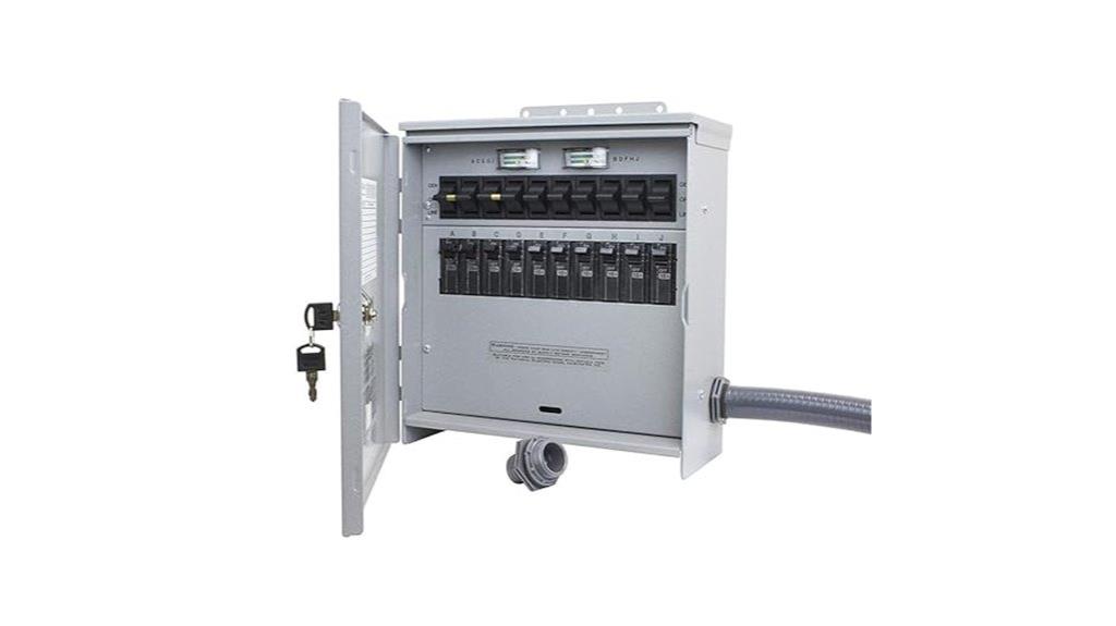 outdoor 50 amp transfer switch