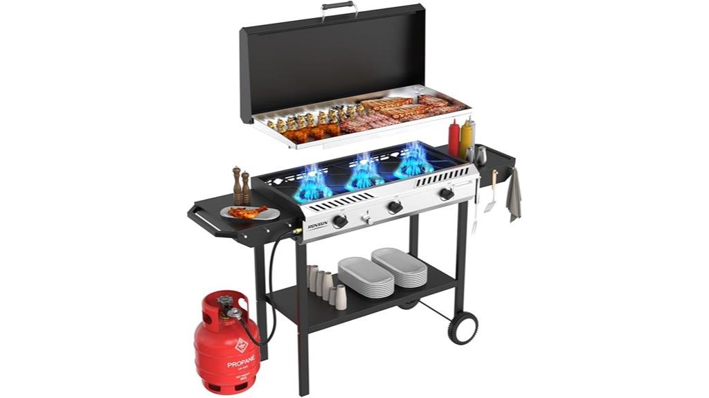 outdoor propane gas stove