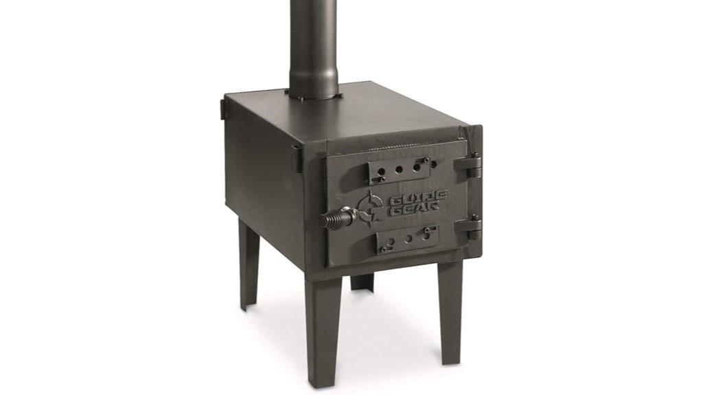 outdoor wood burning stove