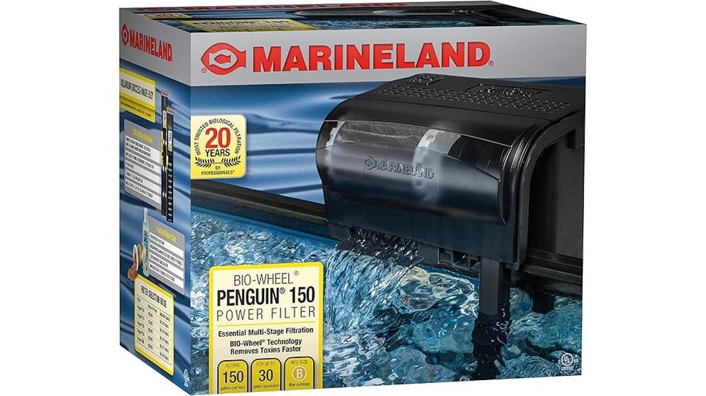 penguin power filter 150gph
