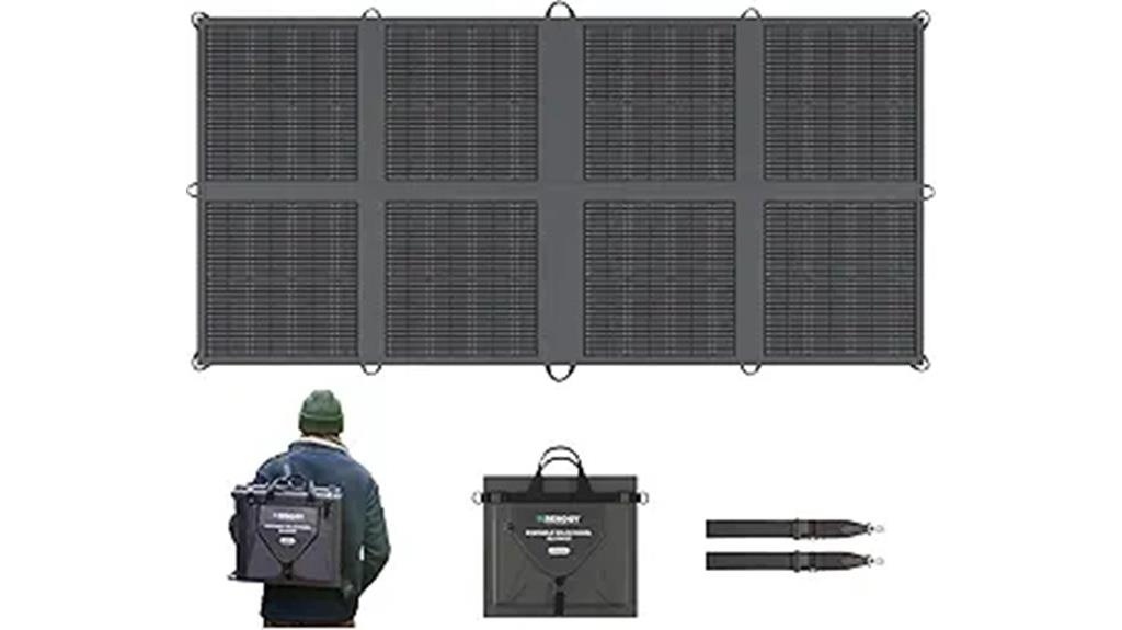 portable 200w foldable solar