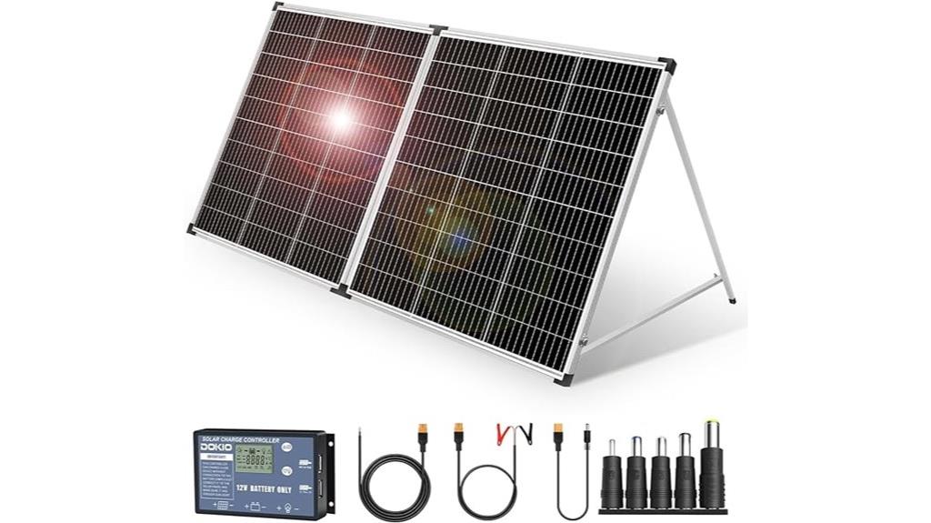 portable 200w foldable solar panel