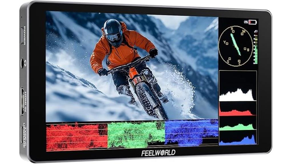 portable 6 inch dslr monitor
