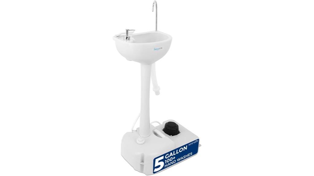 portable camping sink