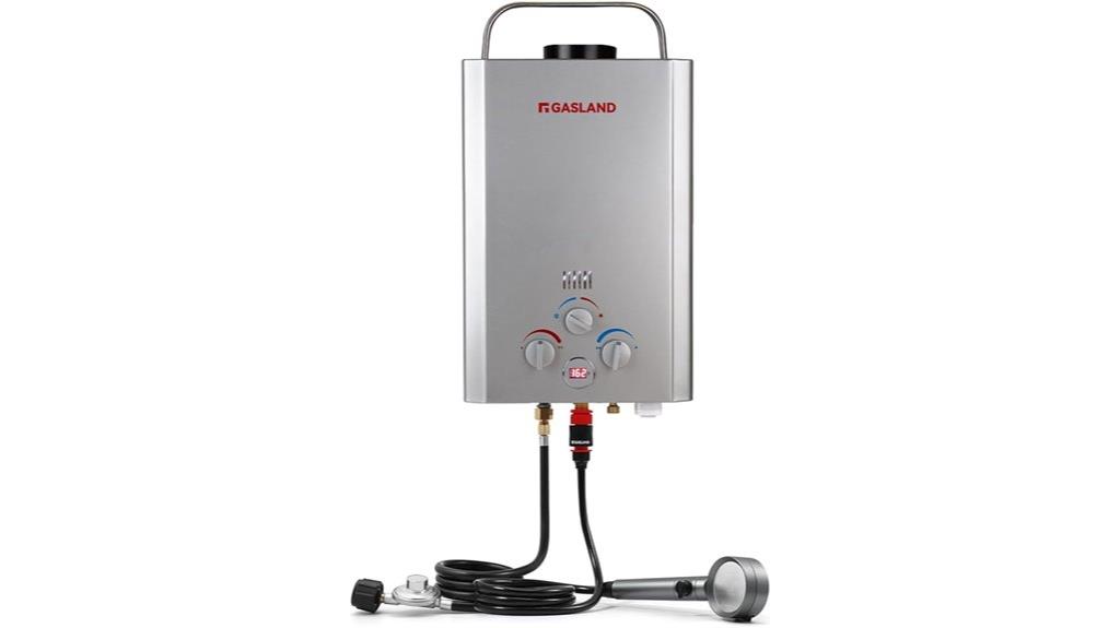 portable gas water heater