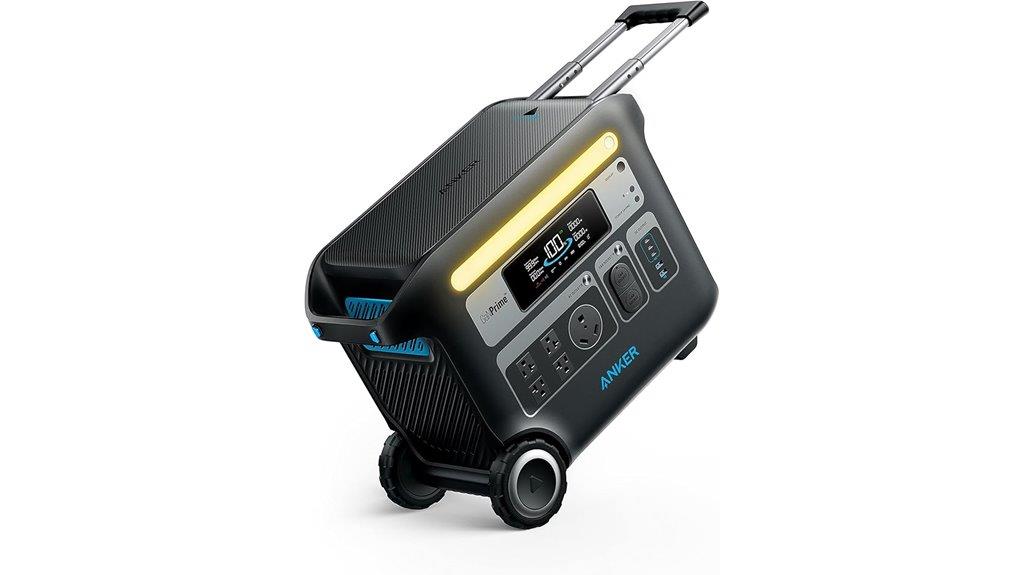 portable high capacity power station