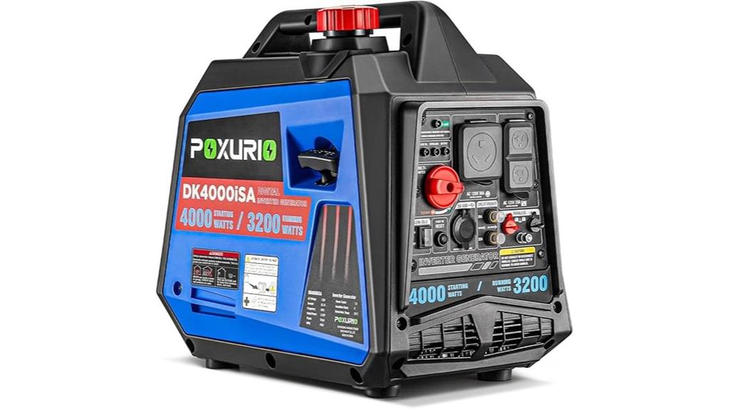 portable high power gas generator
