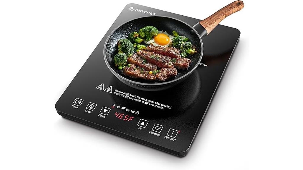 portable induction cooktop features