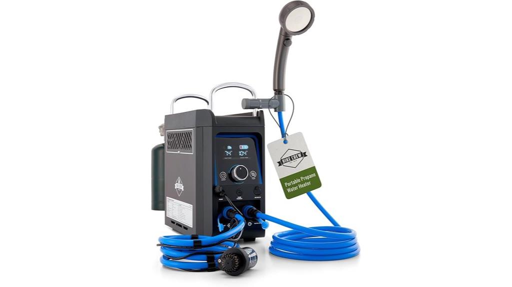 portable propane water heater