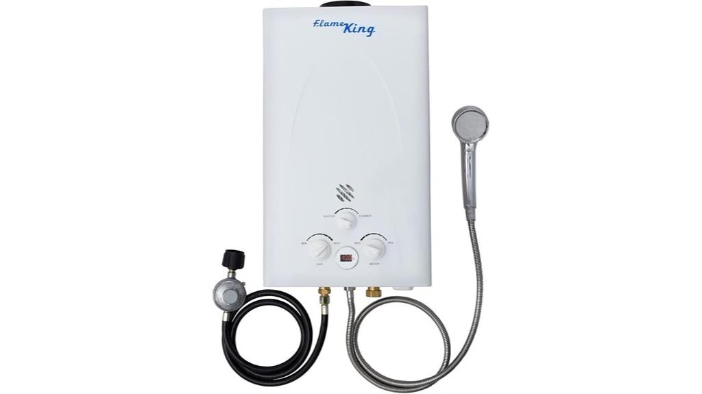 portable propane water heater