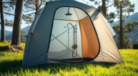 portable shower tents with heaters