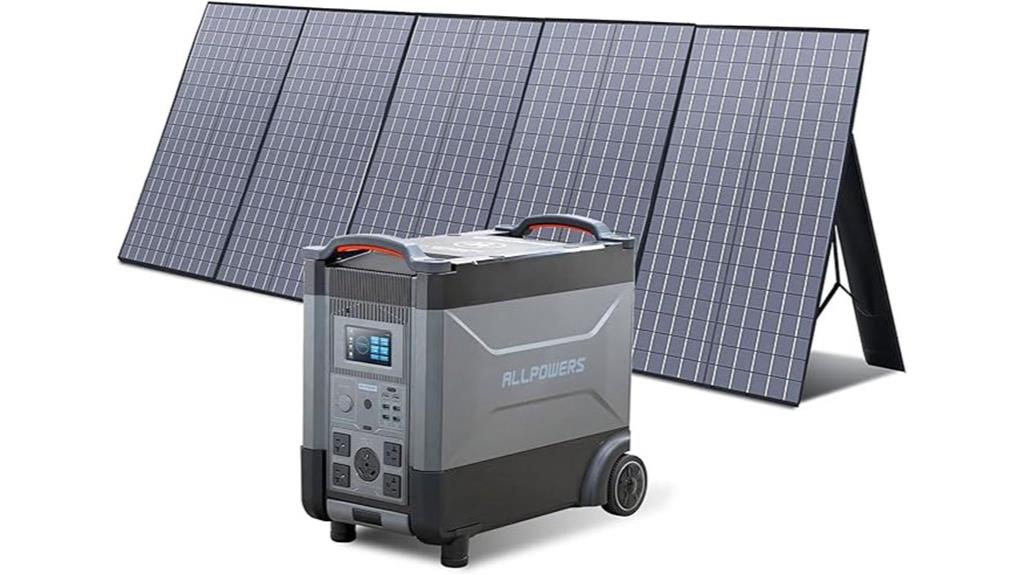 portable solar power station