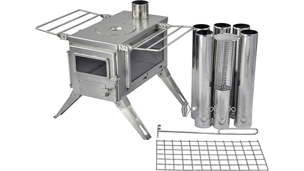 portable wood stove for tents