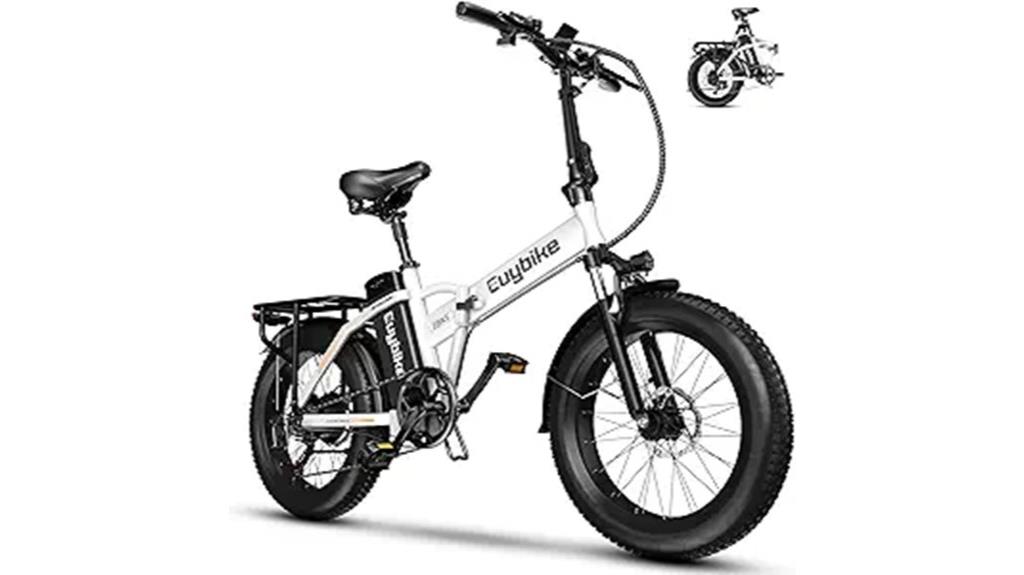 powerful foldable e bike