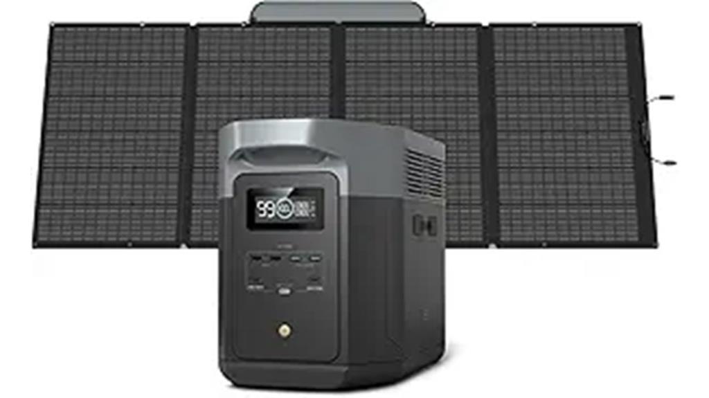powerful solar generator bundle
