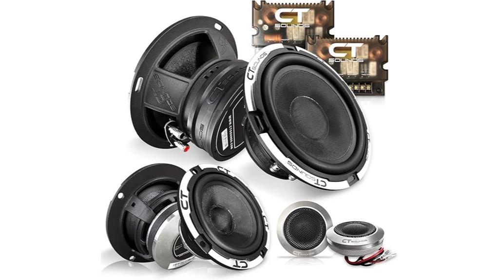premium 3 way car speakers