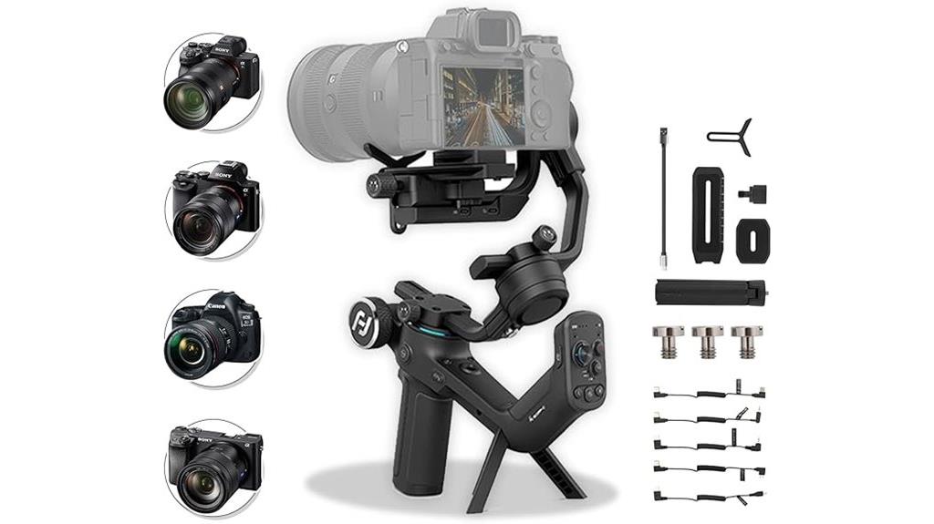 professional handheld camera stabilizer
