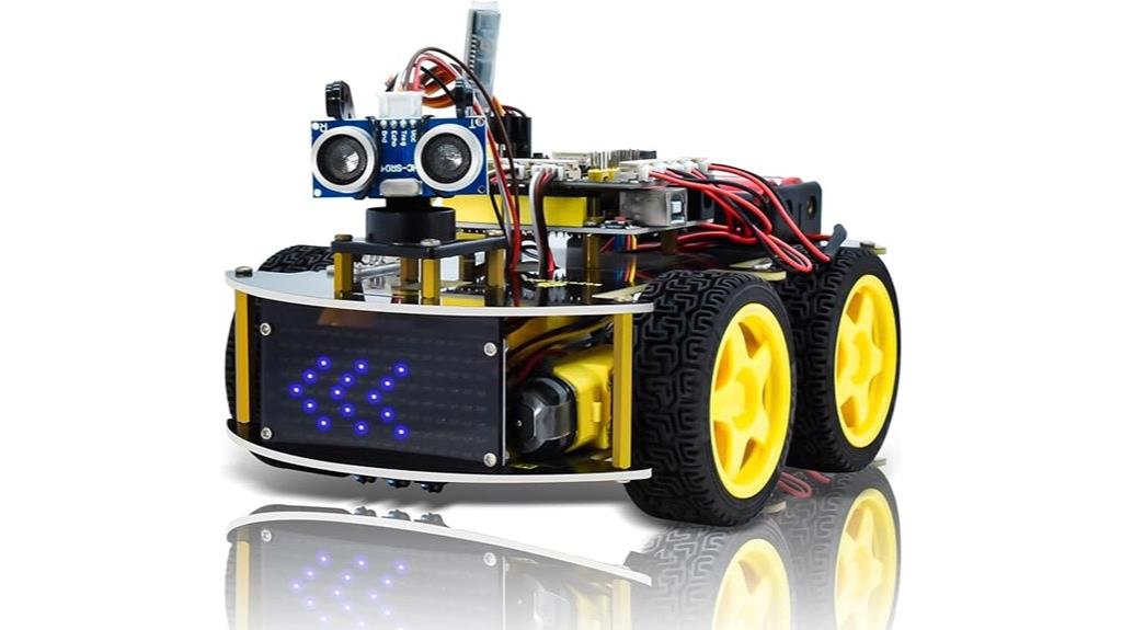 programmable 4wd arduino robot