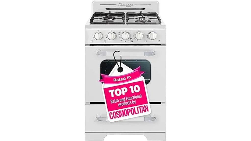 propane 4 burner range