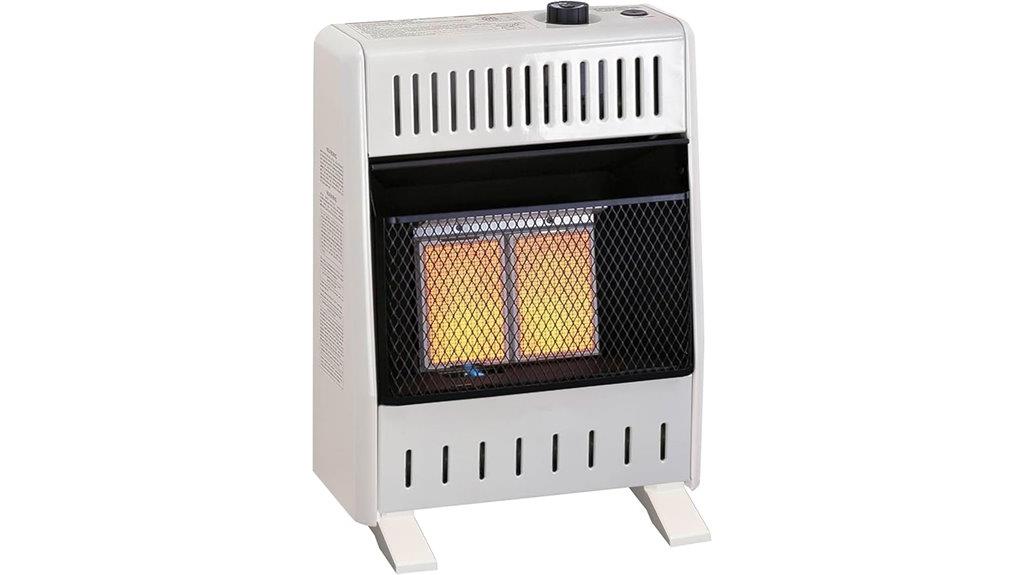 propane infrared heater with thermostat