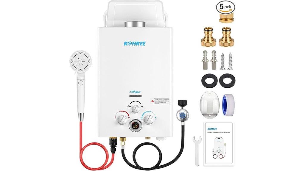 propane tankless water heater