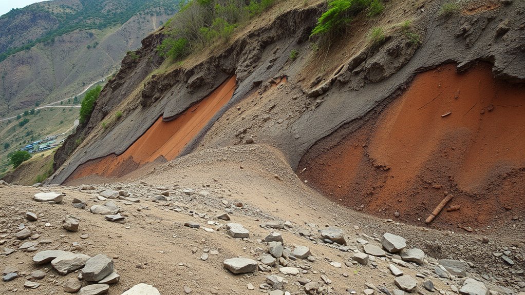 recognize early landslide signs