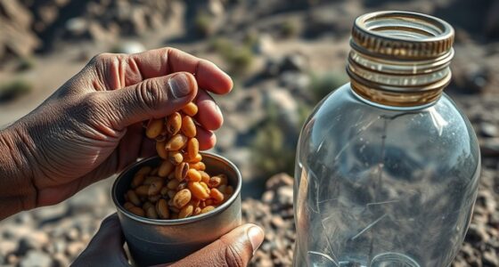 reduce food and water consumption