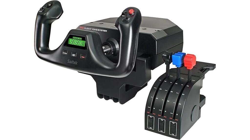 renewed flight yoke system
