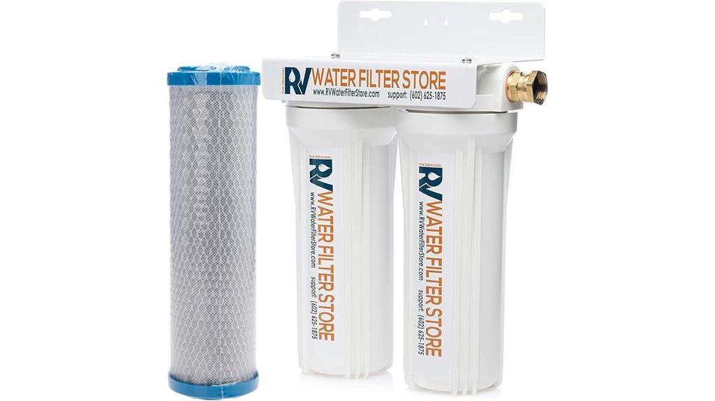 rv water filtration upgrade