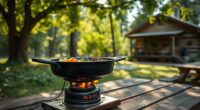 safe off grid cooking