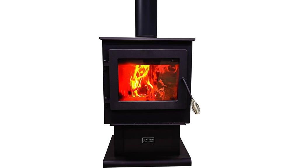 small wood stove heating capacity
