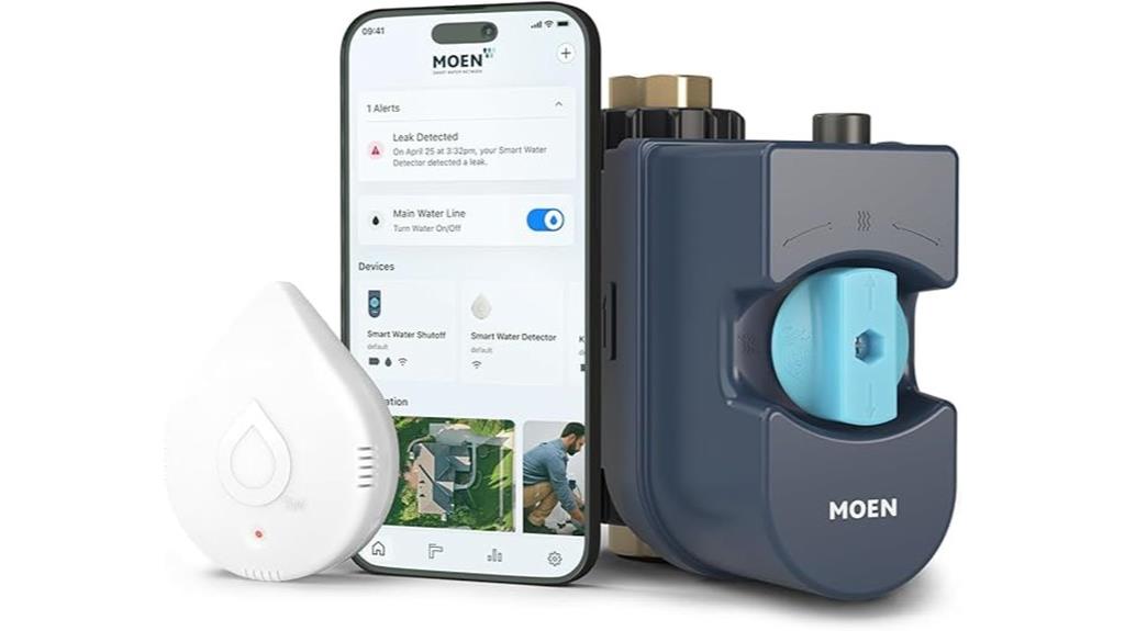 smart water shutoff device