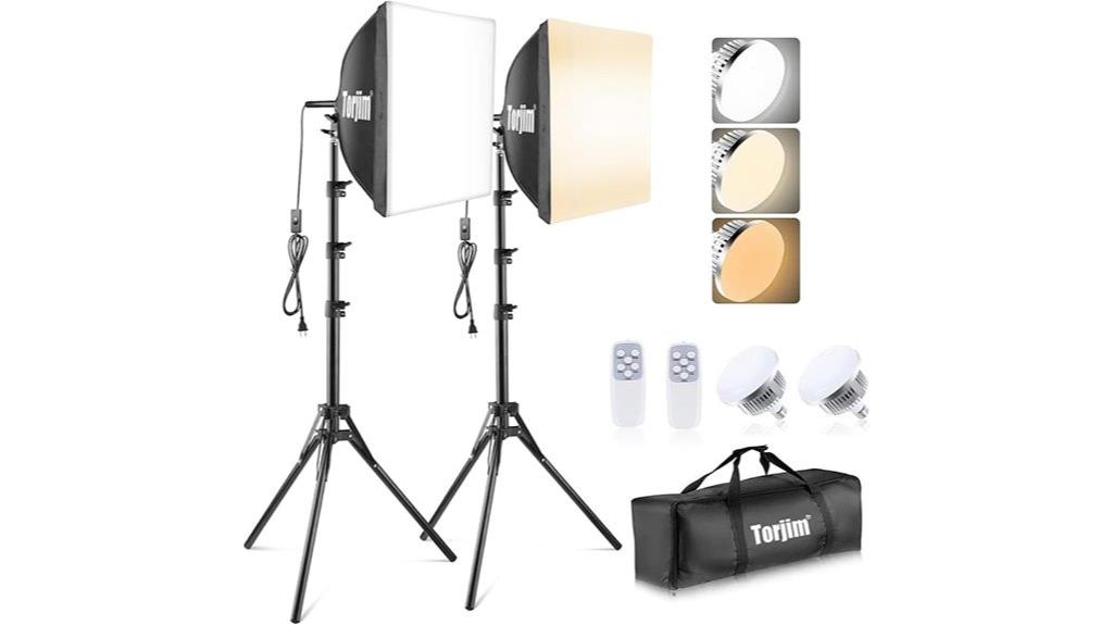 softbox lighting with led