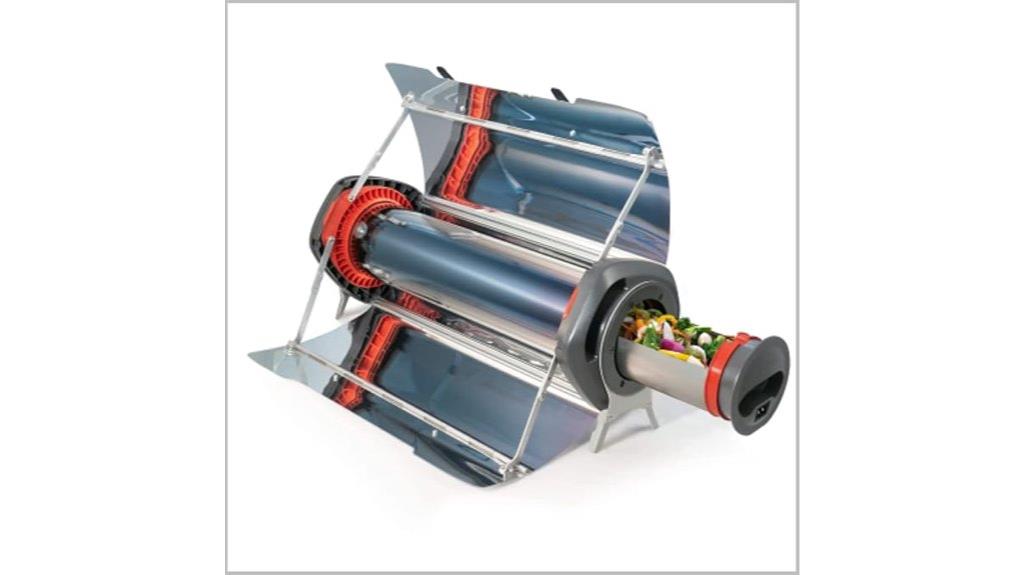 solar powered cooking device