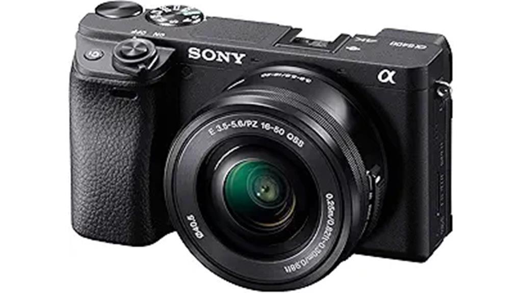 sony a6400 mirrorless camera