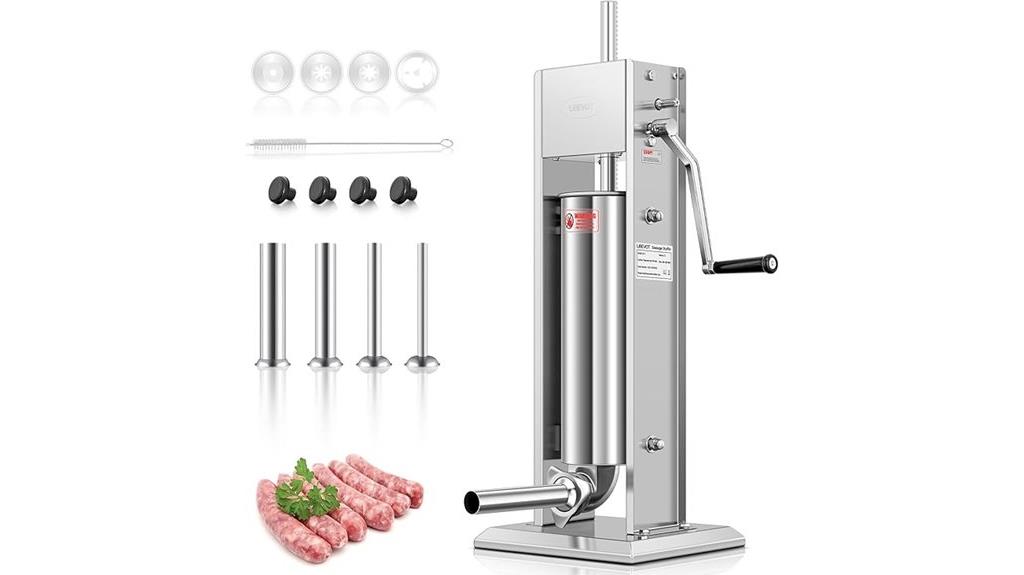 stainless steel sausage stuffer