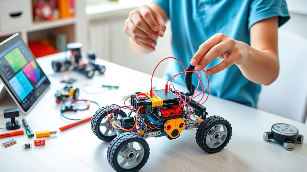 teen robot kit selection