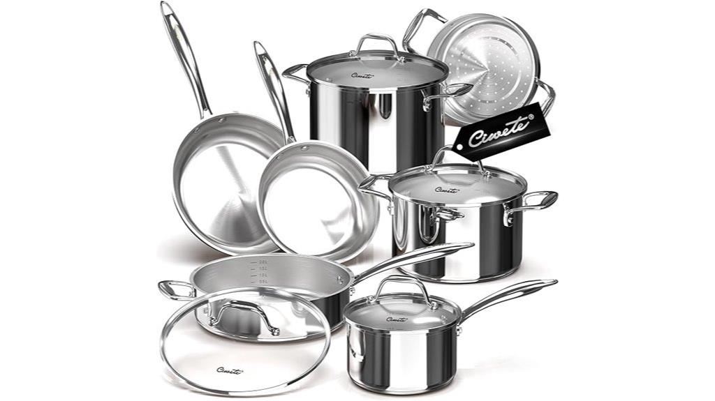 three layer stainless steel