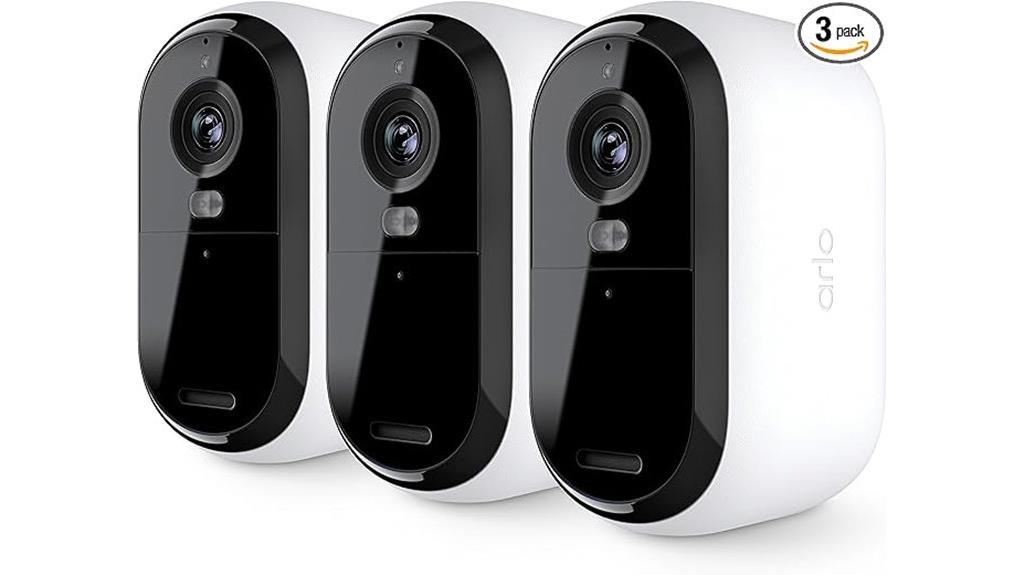 three pack security cameras