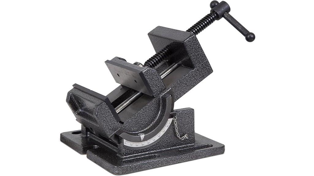 tilting vise for drills