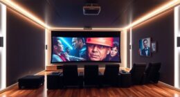 top 13 motorized projector screens