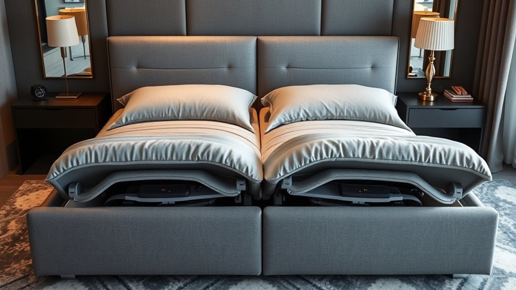 top adjustable split king beds
