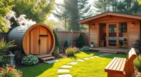 top backyard sauna options