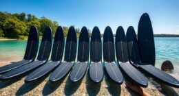 top carbon fiber paddle boards